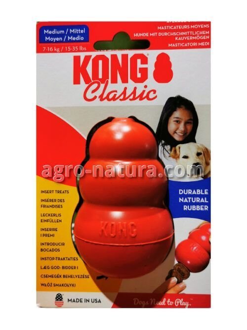 Juguete Kong Classic rojo