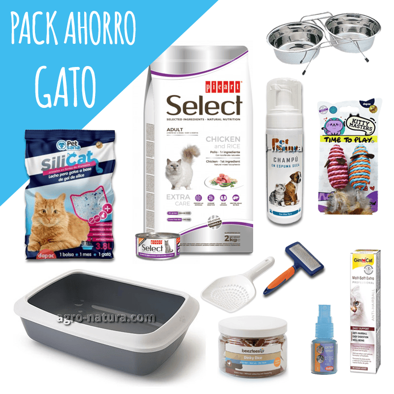 Kit Completo de Adopción para gatos adultos Reus Agronatura Kit Completo de Adopción para gatos adultos Reus Agronatura