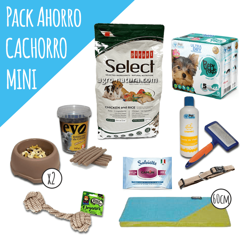 Kit completo de Adopción para cachorro mini Reus Agronatura Kit completo de Adopción para cachorro mini Reus Agronatura
