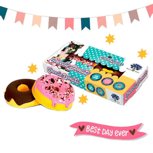 pack de donuts para celebrar el cumpleaños de nuestros mejores amigos